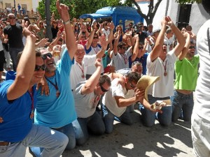 La procesión del Santo se vive de una forma muy intensa en el municipio.