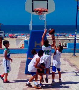 Isla Cristina alberga la octava prueba del Circuito 3x3 de baloncesto.