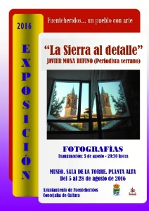 Cartel de la muestra 'La Sierra'.