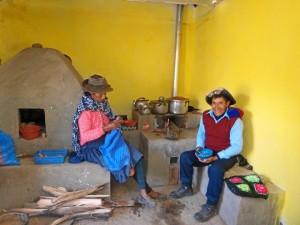 Cocinas mejoradas, construidas con dinero de 'Cortegana Solidaria'.