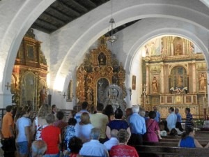 Actos religiosos de las fiestas.