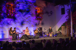 Heredia actuó en Ayamonte.