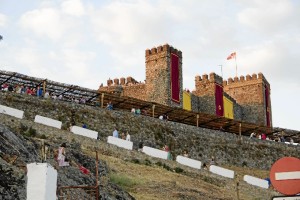 Vista del castillo de Sancho IV.