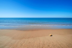 Playa onubense de El Rompido.