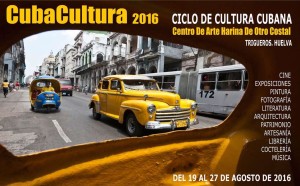 Cartel del Ciclo 'CubaCultura 2016'.