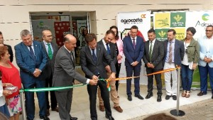 Momento de la inauguración de Agrocosta.