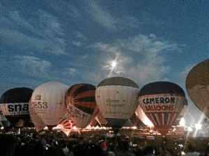 En Bristol tiene lugar el mayor festival de globos aerostáticos del mundo.