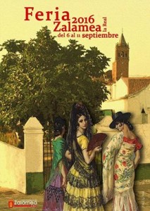 Cartel de la Feria de Zalamea 2016.