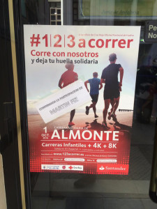 Cartel de la carrera.