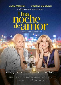 Cartel del film 'Una noche de amor'. 