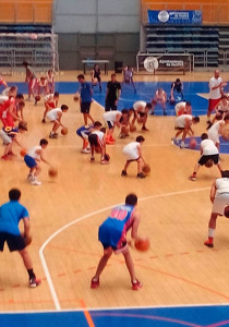 Algunos de los escalafones inferiores del Ciudad de Huelva comenzaron a entrenar.