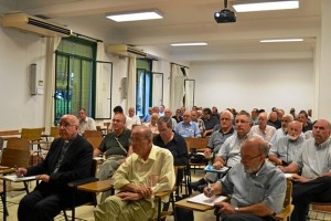 Encuentro del Clero que se clausura esta semana en el Seminario Diocesano.