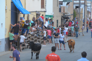 Las capeas son otra de las tradiciones de estas fiestas.