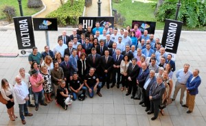 Un momento de la presentación llevada a cabo en la Casa Colón onubense.