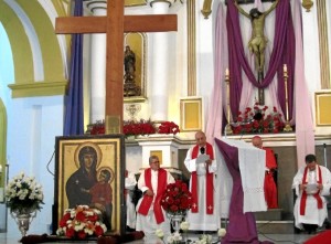 La Cruz de la Jornada Mundial de la Juventud, que se celebró en 2011 en Madrid, estuvo en la localidad andevaleña.