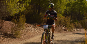 Francisco Javier Macías, gran triunfador en la I Media Maratón Nacimiento del Río Tinto. / Foto: Escobar.