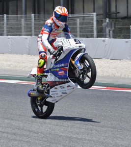 Paquito Gómez puede ser el primer onubense en dar el salto al Mundial de Moto GP.