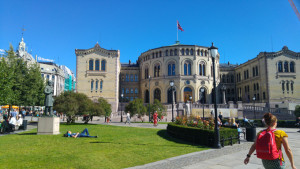 Parlamento de Oslo.