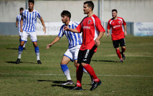 El Recre B viaja hasta Alcalá con la intención de repetir el triunfo obtenido en Castilleja. / Foto: @Albiazules-Manu López.