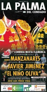 El viernes 16 de septiembre se celebra la 1ª Corrida Mixta Flamenca. 