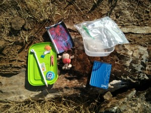 Ejemplo de geocache.