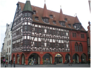 Edificio del antiguo Ayuntamiento de Fulda.