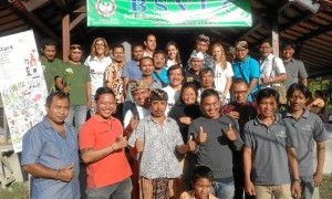 Grupo de asistentes del seminario organizado por el equipo de la asociación Bali Cobta, al que Rocío pertenece. 