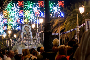 Procesión de la Virgen de las Angustias.