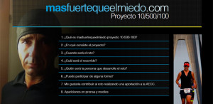 Web del proyecto masfuertequeelmiedo.