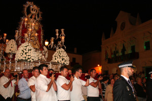 Las fiestas se celebran en honor de la Virgen del Rosario.