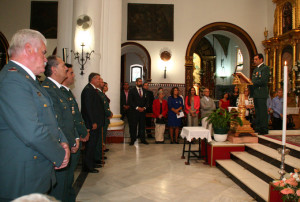 Un momento de la misa celebrada en Cartaya.