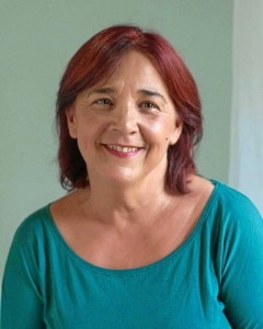 La escritora Silvia Díaz. 