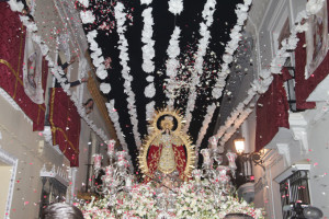 Procesión extraordinaria del pasado mes de junio.