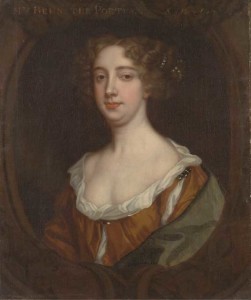 Retrato de Aphra Behn.