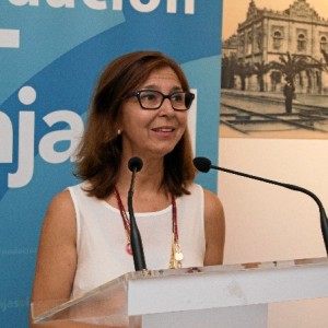 Delegada de la Fundación Cajasol en Huelva, Matilde Valdivia. / Foto: Pablo Sayago.