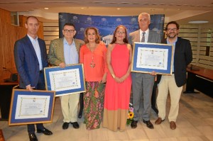 Galardonados en los Premios a la Promoción Turística de Punta Umbría.