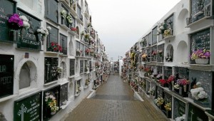 Otra imagen del Cementerio de Ayamonte.