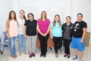 Los participantes en el curso han recibido sus diplomas.