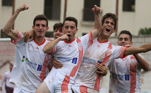 Gran triunfo de La Palma ante la Roteña en la matinal del domingo. / Foto: Antonio Alcaide.