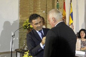 Momento de la imposición del Perejil de Plata.