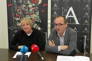 Imagen de la rueda de prensa.