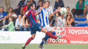 El equipo de Huelva tuvo que emplearse a fondo para sacar adelante el punto. / Foto: www.lfp.es.