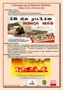 Cartel del evento. 