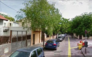 Calle Huelva en Madrid, en zona residencial entre Ciudad Jardín y Ciudad Lineal. / Foto: Google Earth.