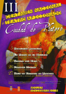 Cartel del certamen.