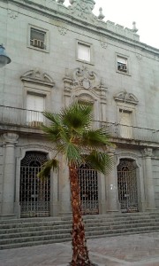 Hacienda es un edificio construido en los años cuarenta. / Foto: Patronato de Turismo (Web España es única).