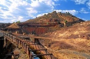 La minería es una de las actividades industriales que más patrimonio ha dejado en Huelva. / Foto: andalucia.org