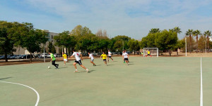 Imagen de una de las actividades organizadas para la inauguración de las pistas.