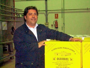 Antonio Rodríguez, presidente de la Cooperativa Ntra. Sra. de la Oliva de Gibraleón.