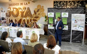 Un momento de la presentación de la Fundación Laberinto. 